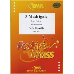 3 Madrigale   (Gesualdo,Carlo)