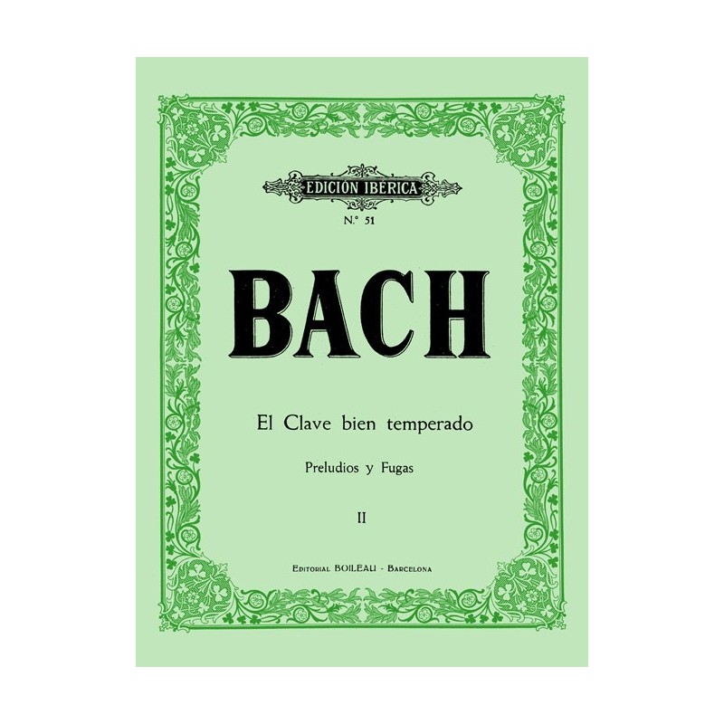 EL CLAVE BIEN TEMPERADO II-BACH