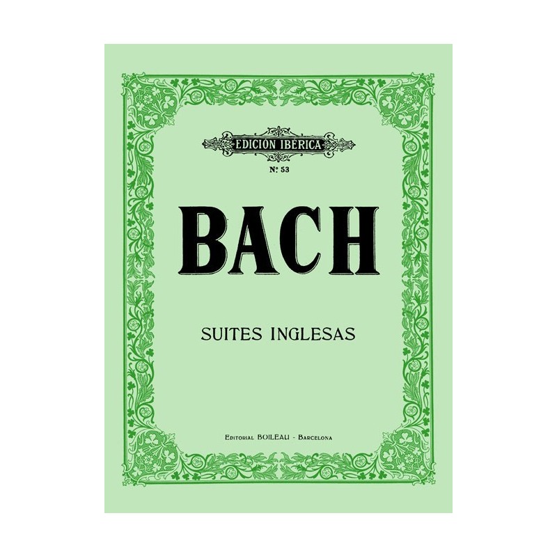 SUITES INGLESAS-BACH